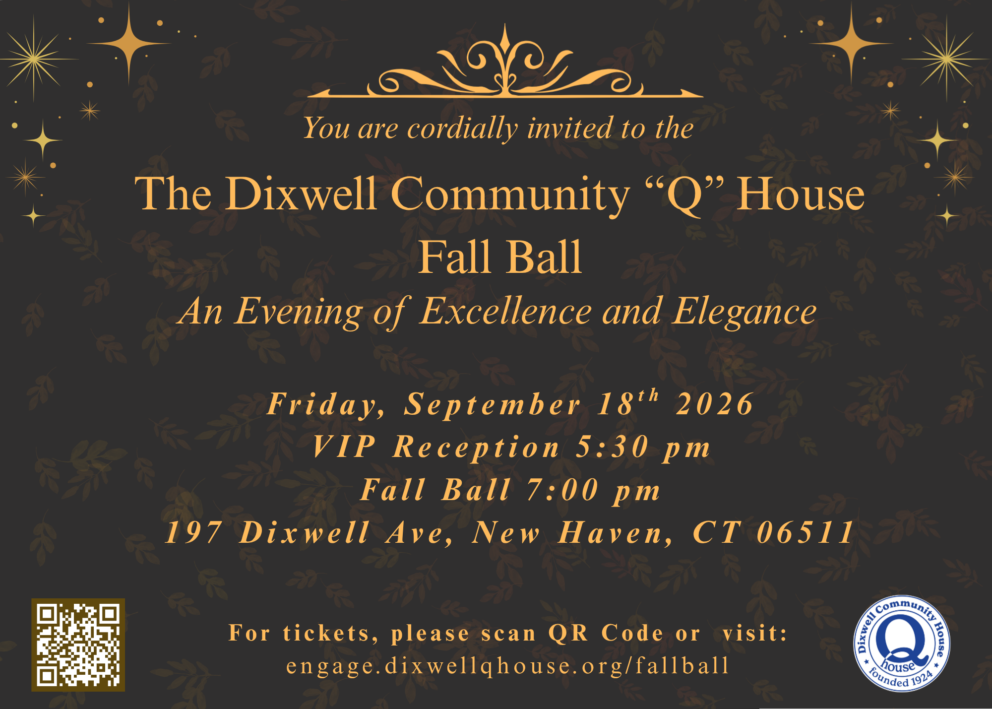 The Q House Fall Ball An Evening of Excellence and Elegance